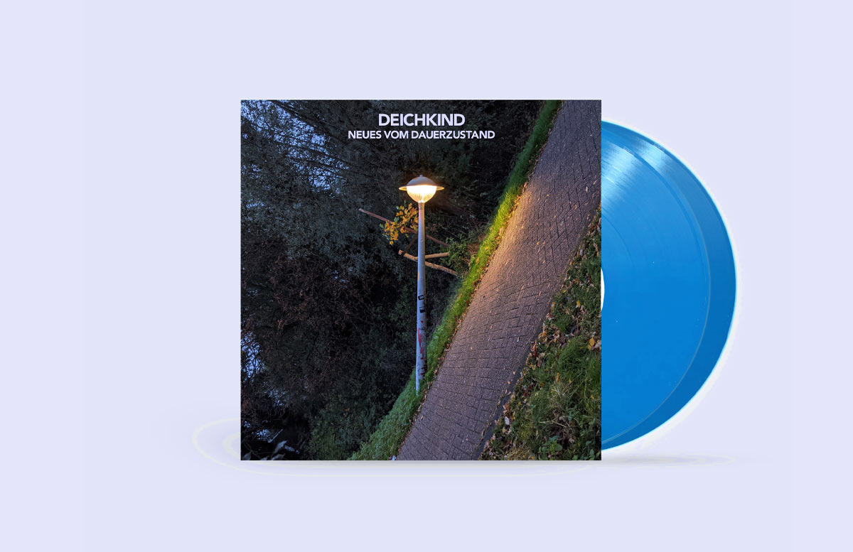 Blaue Vinyl